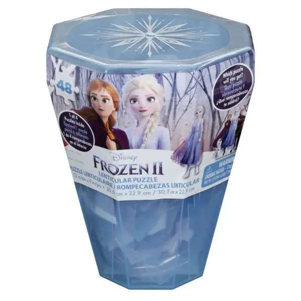 Puzzle Surpriza Frozen 2 cu 48 Piese in Cutie Diamant