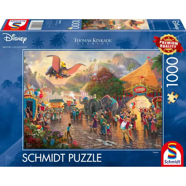Puzzle Thomas Kinkade - Disney - Dumbo 1000