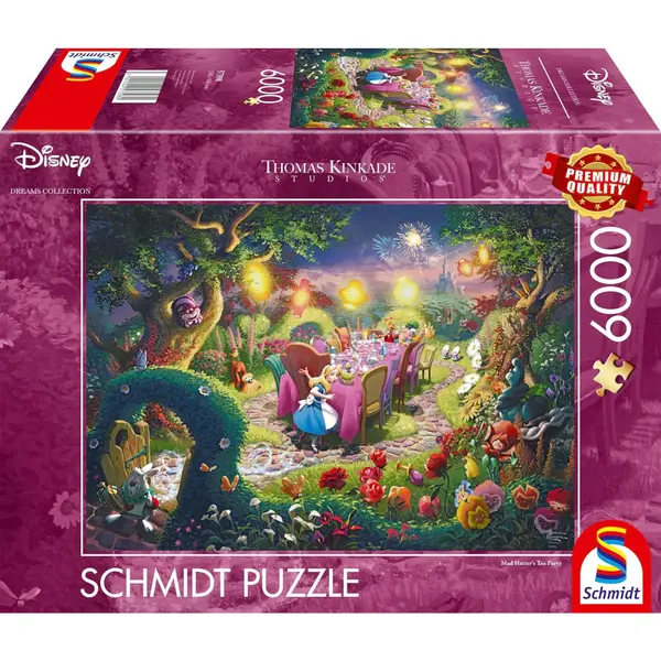 Puzzle Thomas Kinkade - Disney - Mad Hatter's Tea Party 6000