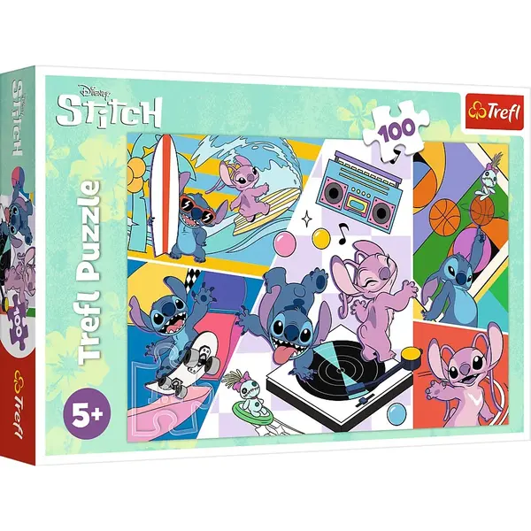 Puzzle Trefl 100 Stitch Amintirile Lui Stitch