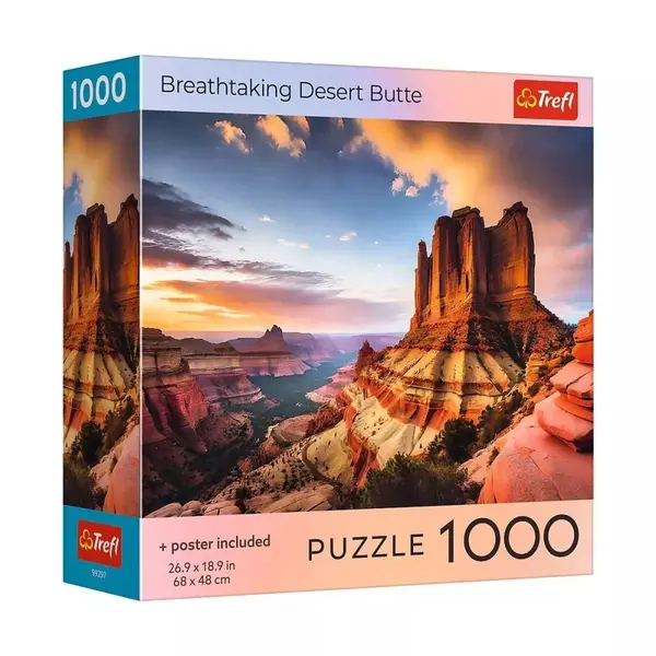 PUZZLE TREFL 1000 COLECTIA SUA PARCUL NATIONAL ZION POSTER INCLUS