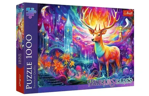 Puzzle Trefl 1000 piese - Caprioara mistica
