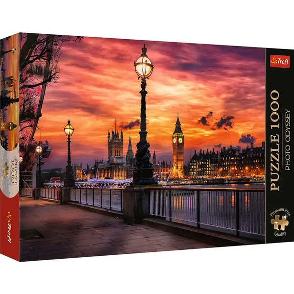 Puzzle Trefl 1000 Premium Plus Photo Odyssey Big Ben Londra