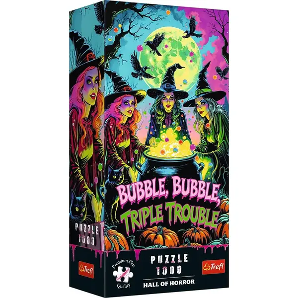 PUZZLE TREFL 1000 PREMIUM PLUS SALA GROAZEI VRAJITOARE