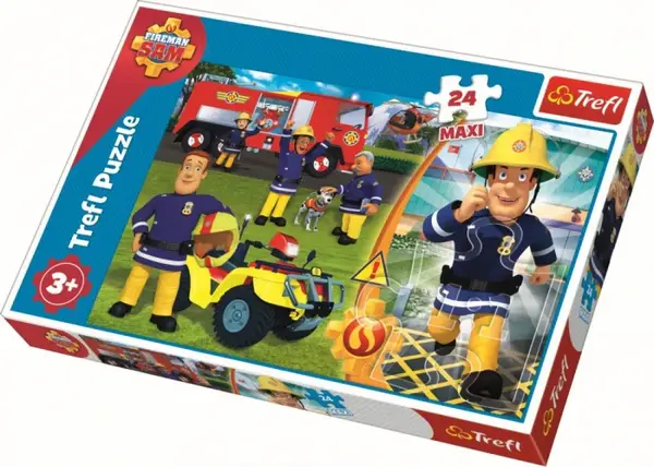 Puzzle Trefl 24 Maxi Bravul Pompier Sam