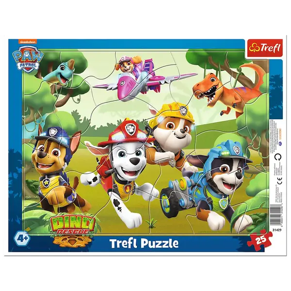 PUZZLE TREFL 25 PATRULA CATELUSILOR TRUCURI DE CASCADORII PENTRU CAINI