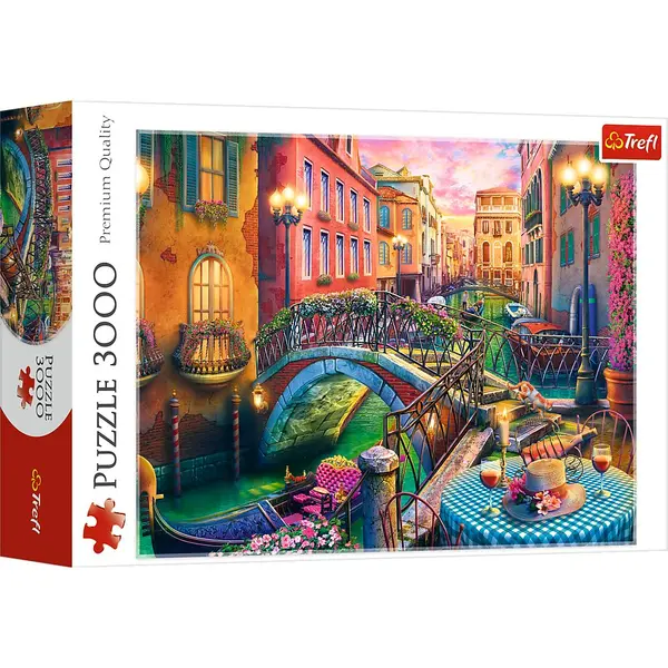 PUZZLE TREFL 3000 O SEARA LA VENETIA