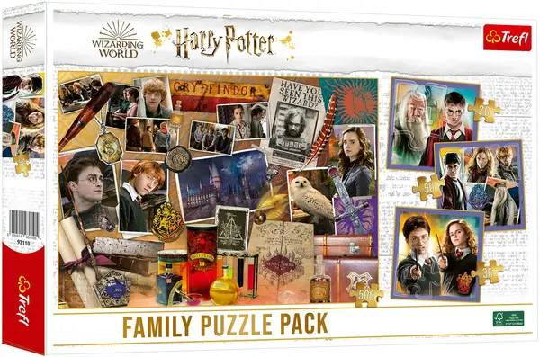 Puzzle Trefl 4 în 1 - Harry Potter și Prințul Semipur sânge