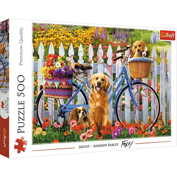 Puzzle Trefl 500 Aventura Catelusilor