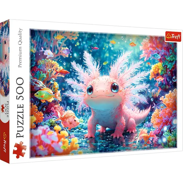 PUZZLE TREFL 500 AXOLOTL