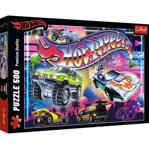 PUZZLE TREFL 500 HOT WHEELS ANII 80