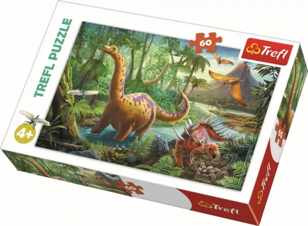 Puzzle Trefl 60 Migratia Dinozaurilor
