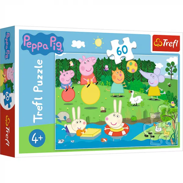 Puzzle Trefl 60 Peppa Pig Distractie in Vacanta