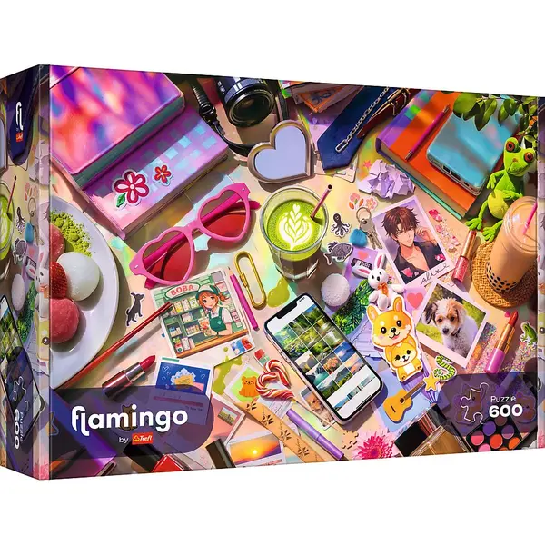 PUZZLE TREFL 600 FLAMINGO MICA MEA LUME