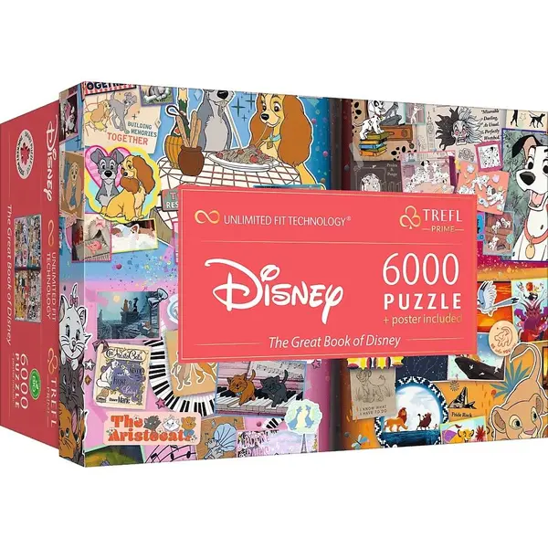 PUZZLE TREFL 6000 MAREA CARTEA A LUI DISNEY CU POSTER INCLUS