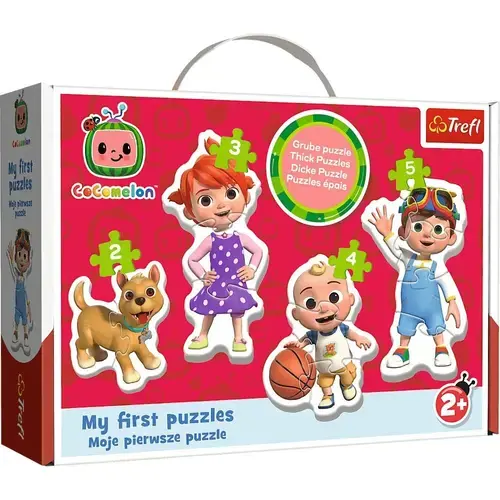 Puzzle Trefl Baby Classic Cocomelon, 14 piese, 2+ ani