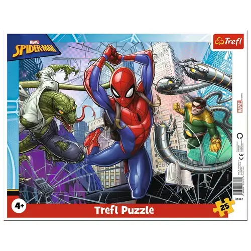 Puzzle Trefl Curajosul Spider-Man, 25 piese