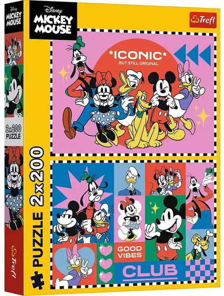 Puzzle Trefl de la 2 x 200 piese - Timp cu prietenii