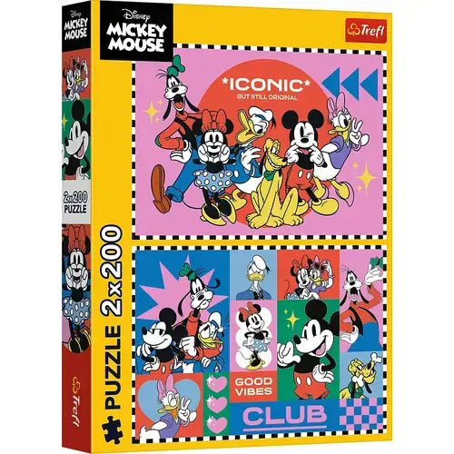Puzzle Trefl de la 2 x 200 piese - Timp cu prietenii