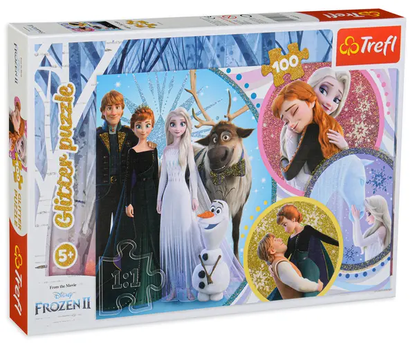 Puzzle Trefl din 100 de piese - Frozen 2