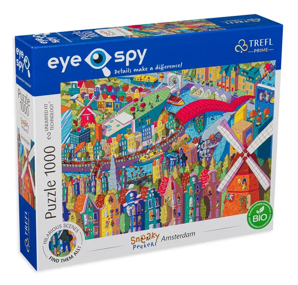 Puzzle Trefl din 1000 de piese - Amsterdam