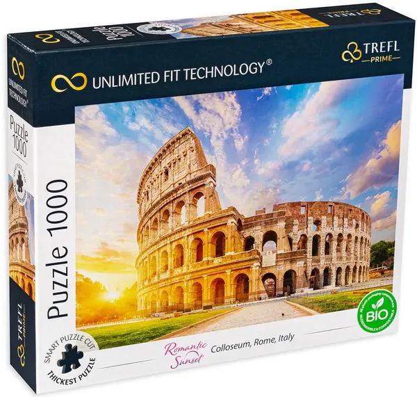 Puzzle Trefl din 1000 de piese - Colosseum, Roma