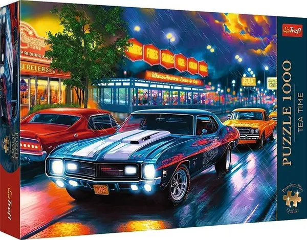 Puzzle Trefl din 1000 piese - Conducerea nocturnă