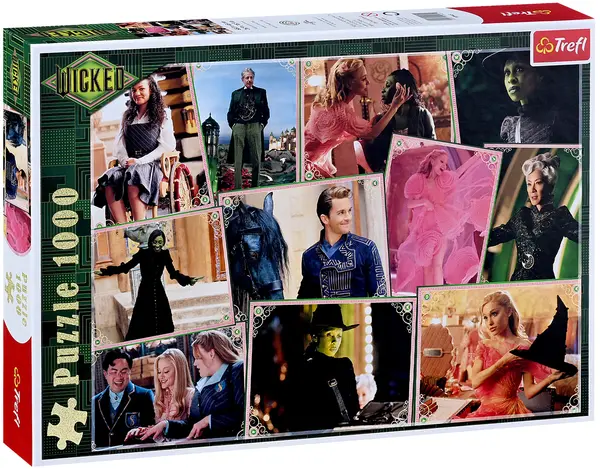 Puzzle Trefl din 1000 piese - Personaj negativ: Imagini statice din film