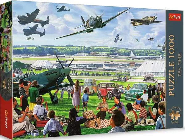 Puzzle Trefl din 1000 piese - Spectacol aerian