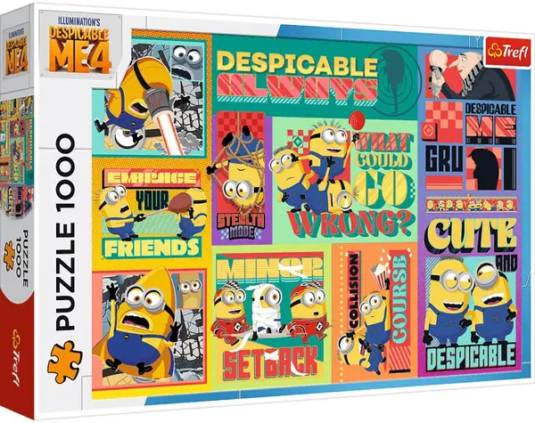 Puzzle Trefl din 1000 piese - Sunt un mic ticălos 4