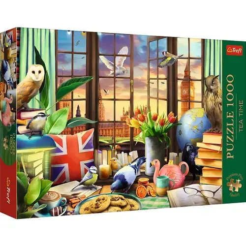 Puzzle Trefl din 1000 piese - Tot ce este britanic