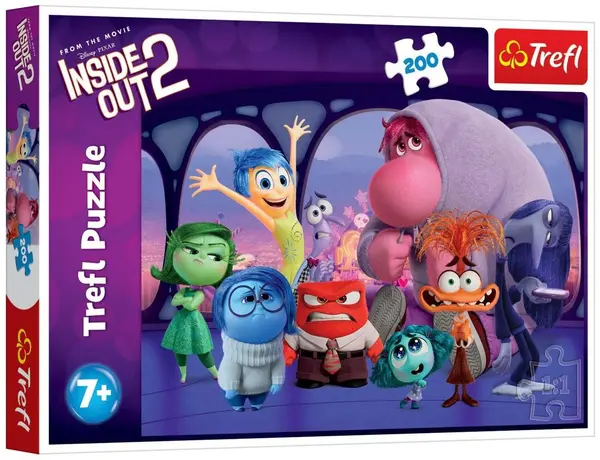 Puzzle Trefl din 200 piese - Pe dos 2