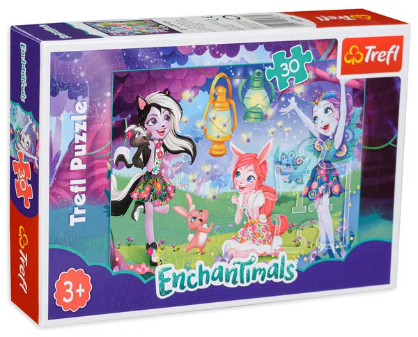 Puzzle Trefl din 30 de piese - Enchantimals