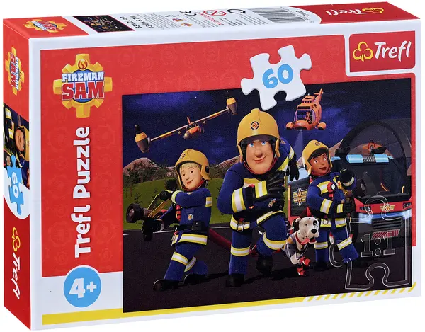 Puzzle Trefl din 60 de piese - Eroi în uniformă
