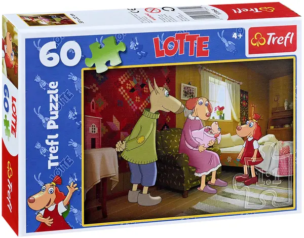 Puzzle Trefl din 60 piese - Lotte