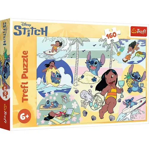Puzzle TREFL Disney regulile lui Stitch, 160 de piese