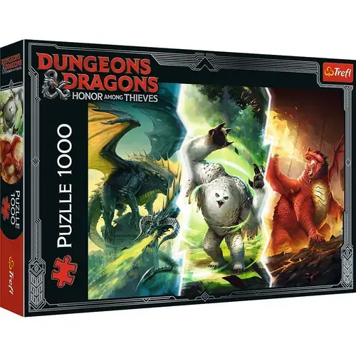 Puzzle Trefl Dungeons Dragons Legendere Misterioase, 1000 piese