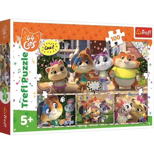 Puzzle Trefl Echipa Marii Prieteni 100, 100 piese
