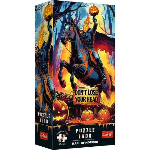 Puzzle TREFL Hall of Horror: Calaretul Fara Cap, 1000 de piese