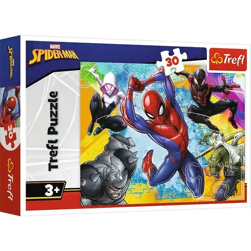 Puzzle Trefl - Marvel Spider-Man, 30 piese