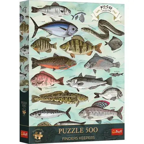 Puzzle Trefl Premium Plus Finders Keeper Pesti, 500 de piese