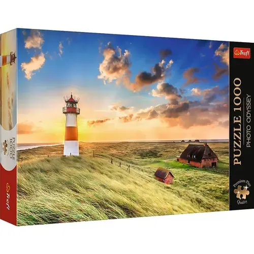 Puzzle Trefl Premium Plus Photo Odyssey, Farul List-Ost, Germania, 1000 piese