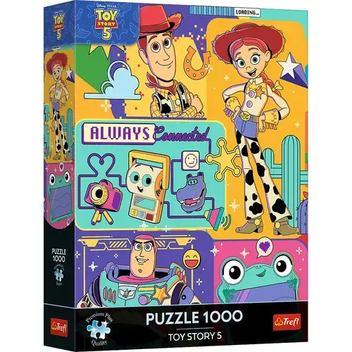 Puzzle Trefl Premium Plus Toy Story 5, 1000 de piese