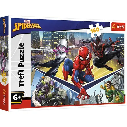 Puzzle Trefl - Puterea lui Spiderman, 160 piese