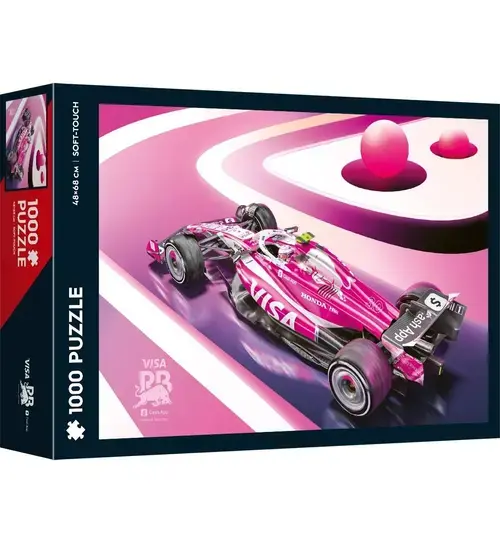Puzzle Trefl Soft Touch Formula 1 Visa Cash App Marele Premiu de la Miami, 1000 de piese