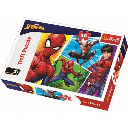 Puzzle Trefl Spiderman si Miguel, 30 piese