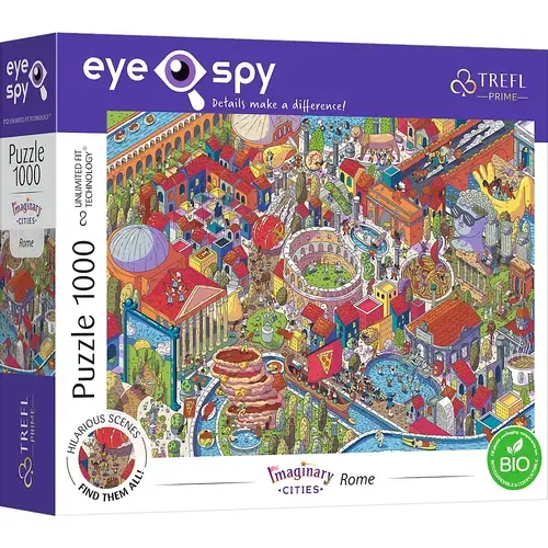 Puzzle Trefl UFT Eye Spy, Roma, 1000 piese