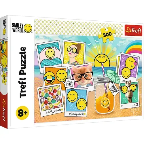 Puzzle Trefl Zambete Din Vacanta, 300 piese