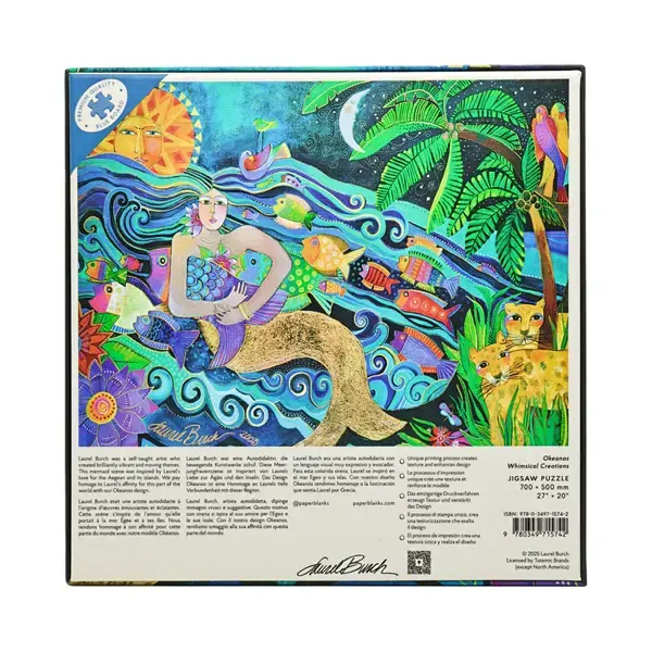 Puzzle - Whimsical Creations - Okeanos, 1000 piese | Paperblanks