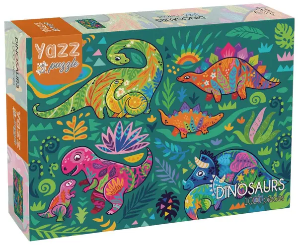 Puzzle Yazz Puzzle din 1000 piese - Dinozauri